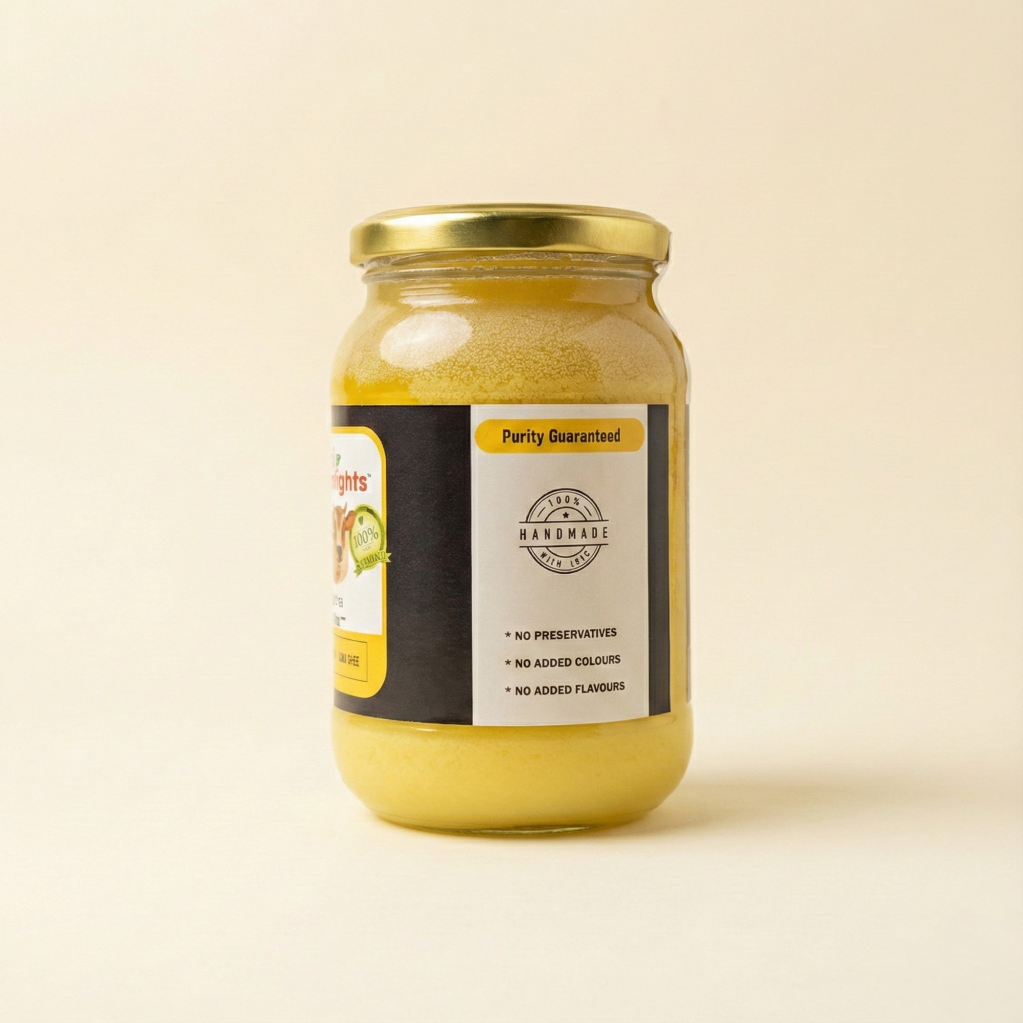 100% Pure Traditional Desi Bilona Cow Ghee - Slow Churned